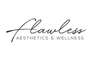 Flawless Aesthetics & Wellness logo.