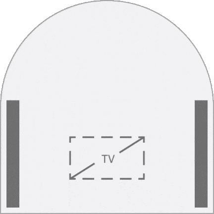 Model of a custom mirror.