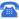 Phone blue icon